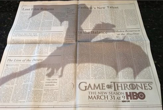 Illustration for article titled HBO releases the dragons for its Game Of Thrones campaign